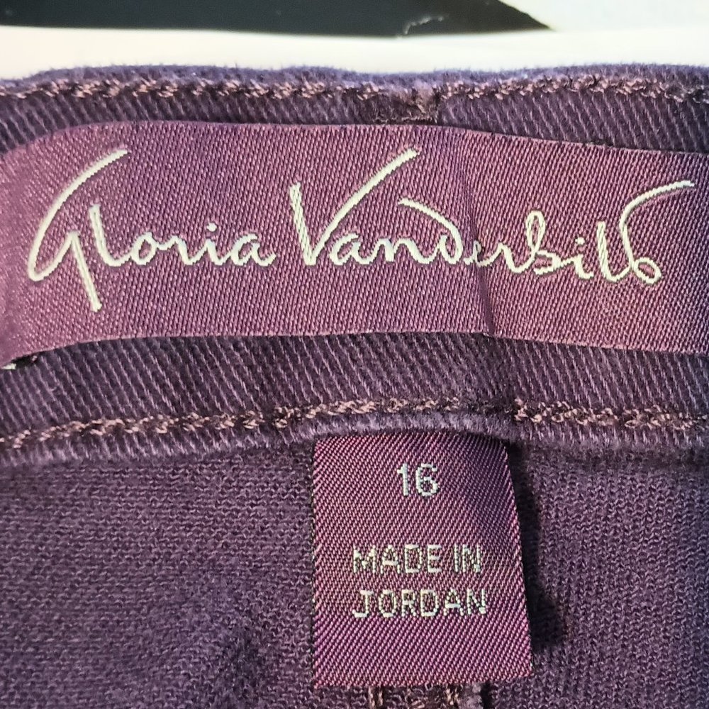 VGUC ~ Gloria Vanderbilt Amanda Classic Women's Straight Jeans (Missy Si… - Picture 3 of 3